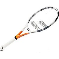 Babolat Strike Gamer Strung Tennis Racket - White/Orange - Mens