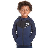 Nike Tech Fleece Full Zip Hoody Children - Blue/Navy - Kids