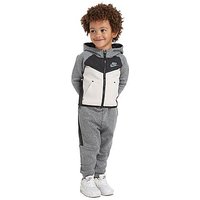 Nike Tech Fleece Two-Piece Tracksuit Infant - Grey/White - Kids