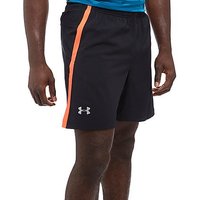 Under Armour Launch 2 In 1 Shorts - Black/Orange - Mens