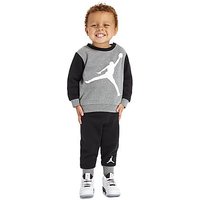 Jordan Jumpman Sweatshirt Suit Infant - Black/Heather - Kids
