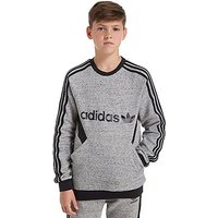 Adidas Originals Trefoil Series Crew Sweatshirt Junior - Grey/Black - Kids