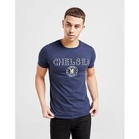 Official Team Chelsea FC Badge T-Shirt - Navy - Mens