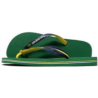 Havaianas Brazil Mix Flip Flops - Green/Yellow - Mens