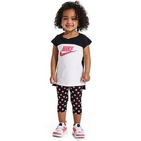 Nike Girls' T-Shirt And Leggings Set Infants - Black/White/Pink - Kids