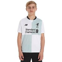 New Balance Liverpool FC 2017/18 Away Shirt Junior - White - Kids