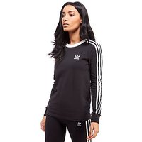 Adidas Originals California Long-Sleeved T-Shirt - Black/White - Womens