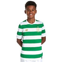 New Balance Celtic FC 2017/18 Home Shirt Junior - White/Green - Kids