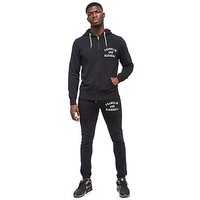 Franklin & Marshall Embroidered Arch Tracksuit - Black - Mens