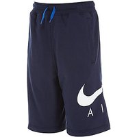 Nike Air Fleece Shorts Junior - Navy/White - Kids