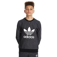 Adidas Originals Trefoil Sweatshirt Junior - Grey/Black/White - Kids