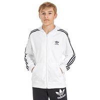 Adidas Originals Full Zip Hoody Junior - White/Navy - Kids