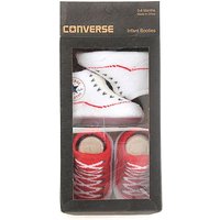 Converse Chuck Taylor Knit Booties - Red/White - Kids
