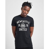 Official Team Newcastle United T-Shirt - Black/White - Mens