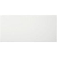 Cooke & Lewis Appleby High Gloss White Pan Drawer Front / Bi-Fold Door (W)500mm