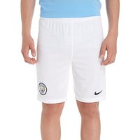 Nike Manchester City 2017/18 Home Shorts Junior - White - Kids