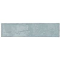 Blue & Grey Ceramic Wall Tile Pack Of 22 (L)300mm (W)75mm