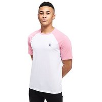 Converse Chuck Raglan T-Shirt - White/Pink - Mens