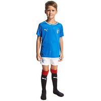 PUMA Rangers FC 2016/17 Home Kit Children - Blue/White - Kids