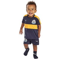 PUMA Newcastle United 2016/17 Away Kit Infant - Navy/ Orange - Kids