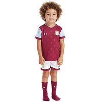 Under Armour Aston Villa 2017/18 Home Kit Children - Claret/Blue - Kids