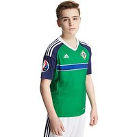 Adidas Northern Ireland Home Pre Badged Euro Shirt Jnr - Green - Kids