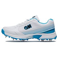 Gunn & Moore Maestro Multi Function Cricket Shoes - White/Blue - Mens