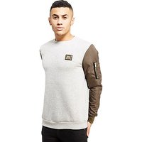 Supply & Demand Major Crew Sweatshirt - Grey - Mens