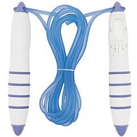 Karakal Digital Jump Rope - White/Blue - Womens