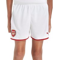 PUMA Arsenal FC 2017/18 Home Shorts Junior - White - Kids