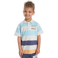 McKenzie Android Polo Shirt Children - Sky Blue/Oatmeal - Kids