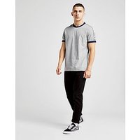 Fred Perry Taped Retro Ringer T-Shirt - Grey Marl - Mens