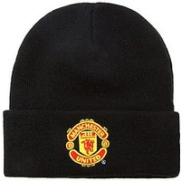 Official Team Manchester United Core Cuff Hat - Black - Mens