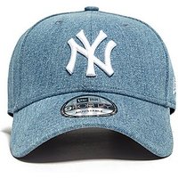 New Era MLB New York Yankees 9FORTY Strapback Cap - Blue/White - Mens