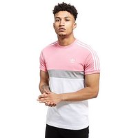Adidas Originals California 2 T-Shirt - Pink/Grey/White - Mens