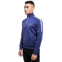 Fred Perry Sports Authentic 1/2 Zip Tape Track Top - Pacific Blue - Mens