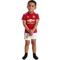 Adidas Manchester United 2017/18 Home Kit Infant - Red - Kids