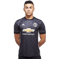 Adidas Manchester United FC 2017 Away Shirt - Black - Mens
