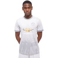 Adidas Manchester United 2017/18 Third Shirt - Light Grey Heather - Mens