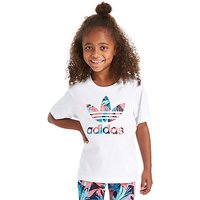 Adidas Originals Girls Infil Feather T-Shirt Children - White - Kids