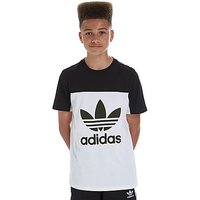 Adidas Originals Colour Block T-Shirt Junior - White - Kids