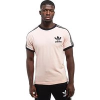 Adidas Originals California Short Sleeve T-Shirt - Pink/Black - Mens