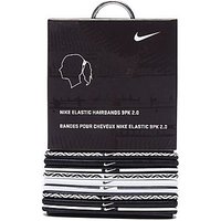 Nike 9 Pack Elastic Hairbands - White/Black - Womens