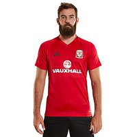 Adidas Wales 2016/17 Training Jersey - Red - Mens