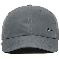 Nike Side Swoosh Cap - Charcoal Grey/Metallic Silver - Mens