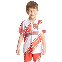 Carbrini Stevenage FC 2016/17 Home Kit Children - White/Red - Kids