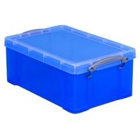 Really Useful Ocean Blue 9L Plastic Storage Box