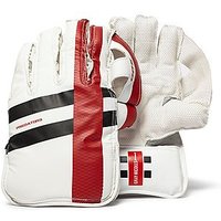 Gray Nicolls Predator 3 500 Wicket Keeping Gloves - White/Red/Black - Mens