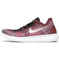 Nike Free RN Flyknit 2.0 Women's - Black/White/Pink - Womens