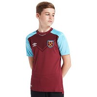 Umbro West Ham United 2017/18 Home Shirt Junior - Claret/Blue - Kids